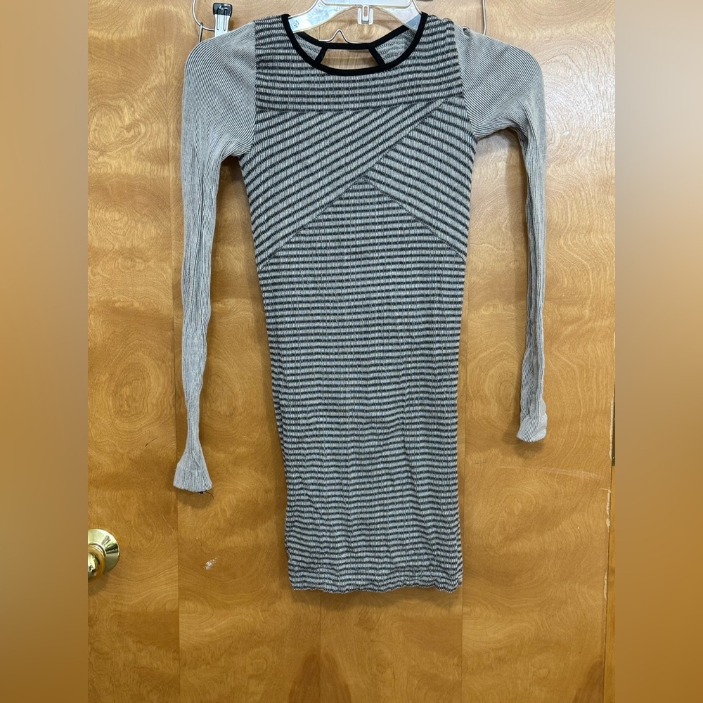 Free People knit body con dress xs